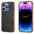Nano Electroplating Dual Color Cowhide Texture Protective Phone Case