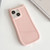 Frosted Solid Color Cat Head TPU Phone Case