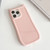 Frosted Solid Color Cat Head TPU Phone Case