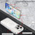 Metal Buttons MagSafe Magnetic PC Hybrid TPU Phone Case