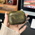 Retro Oil Leather Bluetooth Earphones Protective Case