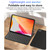 Yesido Dual-sided Clip Magnetic Keyboard Leather Case