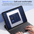Yesido Dual-sided Clip Magnetic Keyboard Leather Case
