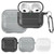 Carbon Fiber Texture Bluetooth Earphone Protective Case