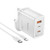 Yesido YC89 65W Type-C, USB, 8 Pin Reverse GaN Fast Charger with Type-C to 8 Pin Cable
