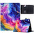 Painted Pattern Leather Tablet Case