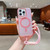 Bright Shadow  Magsafe Discoloration Phone Case with Wrist Strap