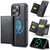 DG.MING MAGKING-K2 Series MagSafe RFID Card Bag Detachable Phone Case
