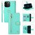 POLA Love Multi-Card Slots Zipper Wallet Leather Phone Case