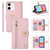 POLA Love Multi-Card Slots Zipper Wallet Leather Phone Case