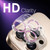 NORTHJO Camera Lens Protector Glitter Ring 3D Tempered Glass Film