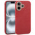 Plain Imitation Leather Back Cover Phone Case