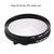 52mm 3 in 1 Round Circle CPL Lens Filter with Cap for GoPro HERO7 Black/6 /5