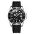 OLEVS 6650 Men Luminous Waterproof Silicone Strap Mechanical Watch