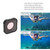 JSR KB Series Diving (Red Magenta Pink) Color Lens Filter for GoPro HERO13 Black /12 Black /11 Black /10 Black /9 Black