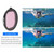 JSR Round Housing Diving 6 in 1 UV + CPL + 16X Macro + Red + Yellow + Purple Lens Filter for GoPro HERO8 Black