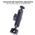 25mm Ballhead Car Front Seat Handlebar Fixed Mount Holder with Tripod Adapter & Screw for GoPro, Insta360, DJI and Other Action Cameras