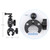 360 Rotation Adjustable Action Camera Clamp Plier Base Holder