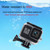 45m Waterproof Case + Touch Back Cover + Purple Red Pink Lens Filter for GoPro HERO8 Black