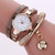 Fashion Women Casual Bracelet Leather Band Watch