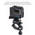 GP435 Small Size Bicycle Motorcycle Handlebar Fixing Mount for GoPro, Insta360, DJI and Other Action Cameras
