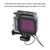45m Waterproof Housing Protective Case + Touch Screen Back Cover for GoPro NEW HERO /HERO6 /5, with Buckle Basic Mount & Screw & (Purple, Red, Pink) Filters, No Need to Remove Lens