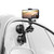 Single Suction Cup Mount Holder with Tripod Adapter & Steel Tether & Safety Buckle