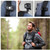 PULUZ 4 in 1 360 Degree Rotating Backpack Hat QR Clip Rec-mounts with Phone Clamp Kit