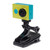 360 Degree Rotation J Shape Backpack Hat Clip Fast Clamp Mount for Xiaomi Yi Sport Camera(XM17)