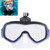 Water Sports Diving Equipment Diving Mask Swimming Glasses for GoPro Hero12 Black / Hero11 /10 /9 /8 /7 /6 /5, Insta360 Ace / Ace Pro, DJI Osmo Action 4 and Other Action Cameras