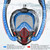 Snorkeling Mask Double Tube Silicone Full Dry Diving Mask Adult Swimming Mask Diving Goggles