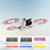 8 PCS 6030F Double Sided Colorful Low Noise Wing Propellers For DJI Mini 3 Pro