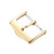 5pcs IP Plated Stainless Steel Pin Buckle Watch Accessories, Color: Silver 12mm
