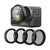 For DJI OSMO Action 3 / 4  TELESIN ND CPL Filter Set Aluminium Alloy Frame Lens
