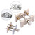 2 In 1  Watch Movement Holder Clip Base Metal Multi Function Vise Clamp
