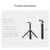 TELESIN 360 Degree Rotation 1.5m Selfie Stick Foldable Tripod For GoPro Hero / Insta360 /  DJI Osmo Action