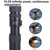 10-300x40 Monocular HD Telescope BAK4 Prism Telescope,Style: