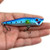 HENGJIA Plastic Artificial Fishing Popper Bionic Lures Environmentally Friendly Fishing Bait with Hooks, Length: 9 cm, Random Color Delivery