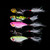 HENGJIA 5 PCS 5.5cm/11g Luya Metal VIB Fishing Lures Bait Bionic Kit with Plastic Box