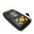 Portable Ultrasonic Fish Finder, Water Depth & Temperature Fishfinder with Wired Sonar Sensor Transducer and LCD Display