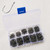 500 PCS Mixed Size Fish Barbed Hook Fishing Hooks with Hole