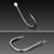 ISE 500 PCS Mixed Size Fish Barbed Hook Fishing Hooks