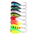 HENGJIA PO036 8 PCS 8cm/13g Big Mouth Single Hook Hitting Water Wave Hard Bait Lure Outdoor Fishing Gear Lure Fishing Bait Fishing Tackle