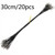 20 PCS Luya Front Wire With Pin Wire Anti-bite Wire