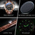 OLEVS 2871 Men Multifunctional Sports Chronograph Luminous Quartz Watch