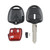 For MITSUBISHI 2 Buttons Intelligent Remote Control Car Key with 46 Chip & Battery & Left Slot, Frequency: 433MHz