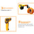 GM1150A 50:1 Infrared Thermometer -18~1150 Degrees Celsius LCD Digital Temperature Meter Industrial Pyrometer 0.1~1EM Adjustable