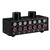 B016 6 Input 1 Output Audio Signal Source Selection Switcher, Output Volume Adjustment Control RCA Port