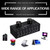 B027 6 input 2 output or 2 input 6 output audio signal source selection switcher 3.5mm interface