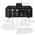 B015 Front Stereo Signal Amplifier Booster Headphones Speaker Amplifier Headset Dual-Audio Source